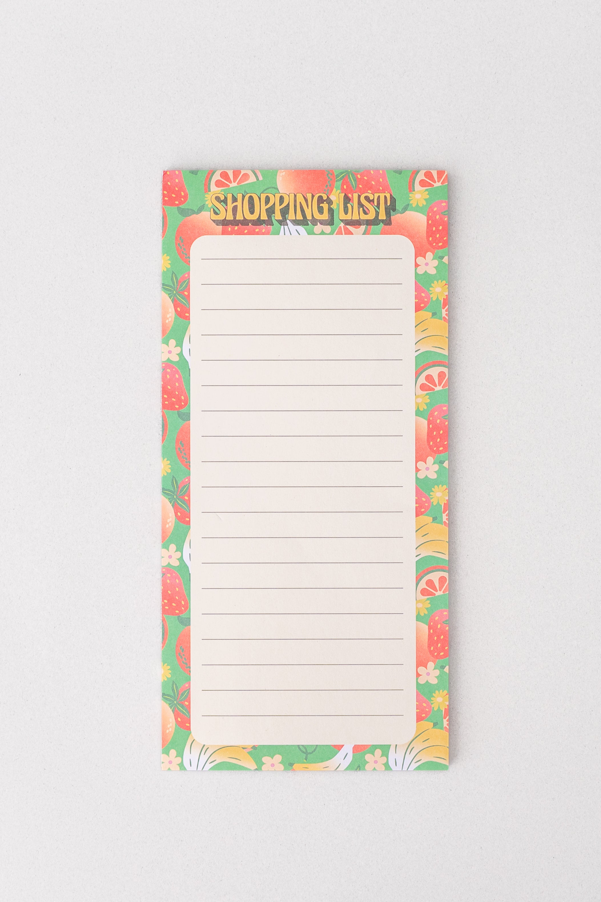 Magnetic Shopping List, Fruit