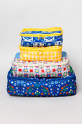 Packing Cube Set - Blue Scandinavian Floral