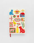 Embroidered Journal - Scandinavian Icons