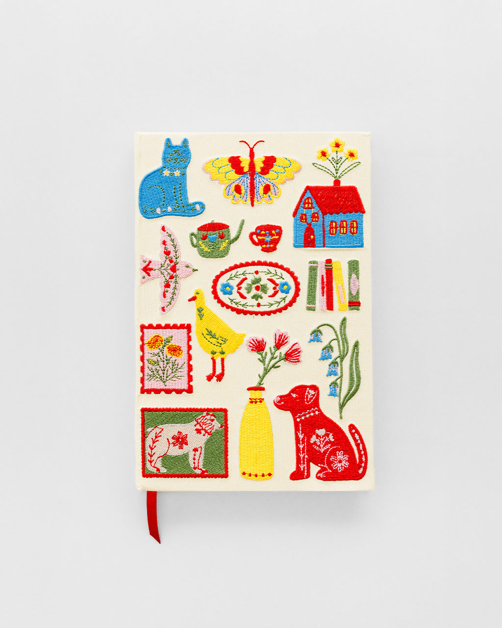 Embroidered Journal - Scandinavian Icons
