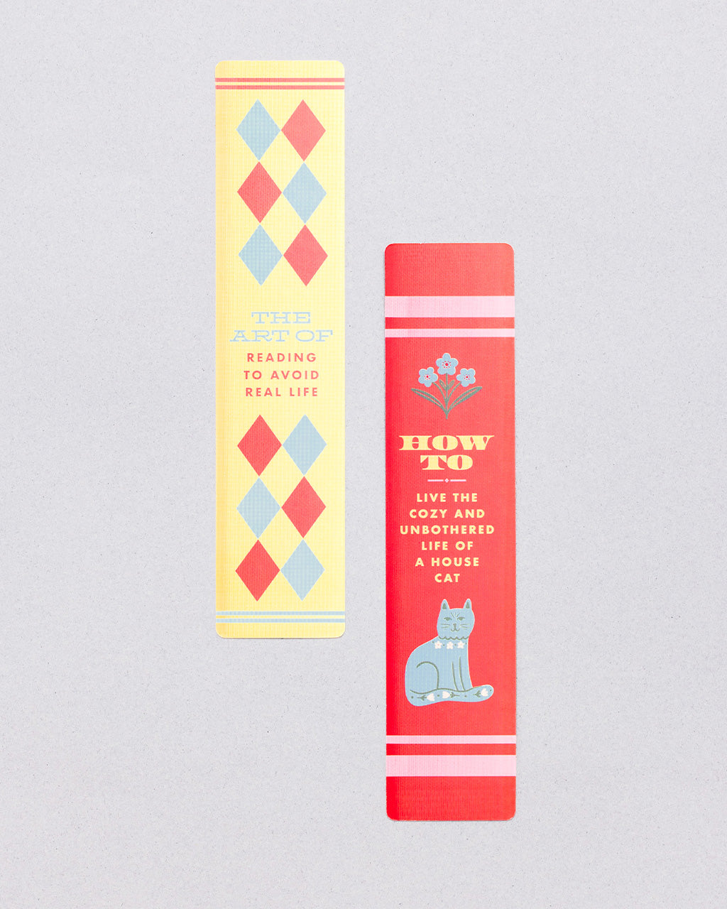 Novelty Bookmark Set, Book Spines