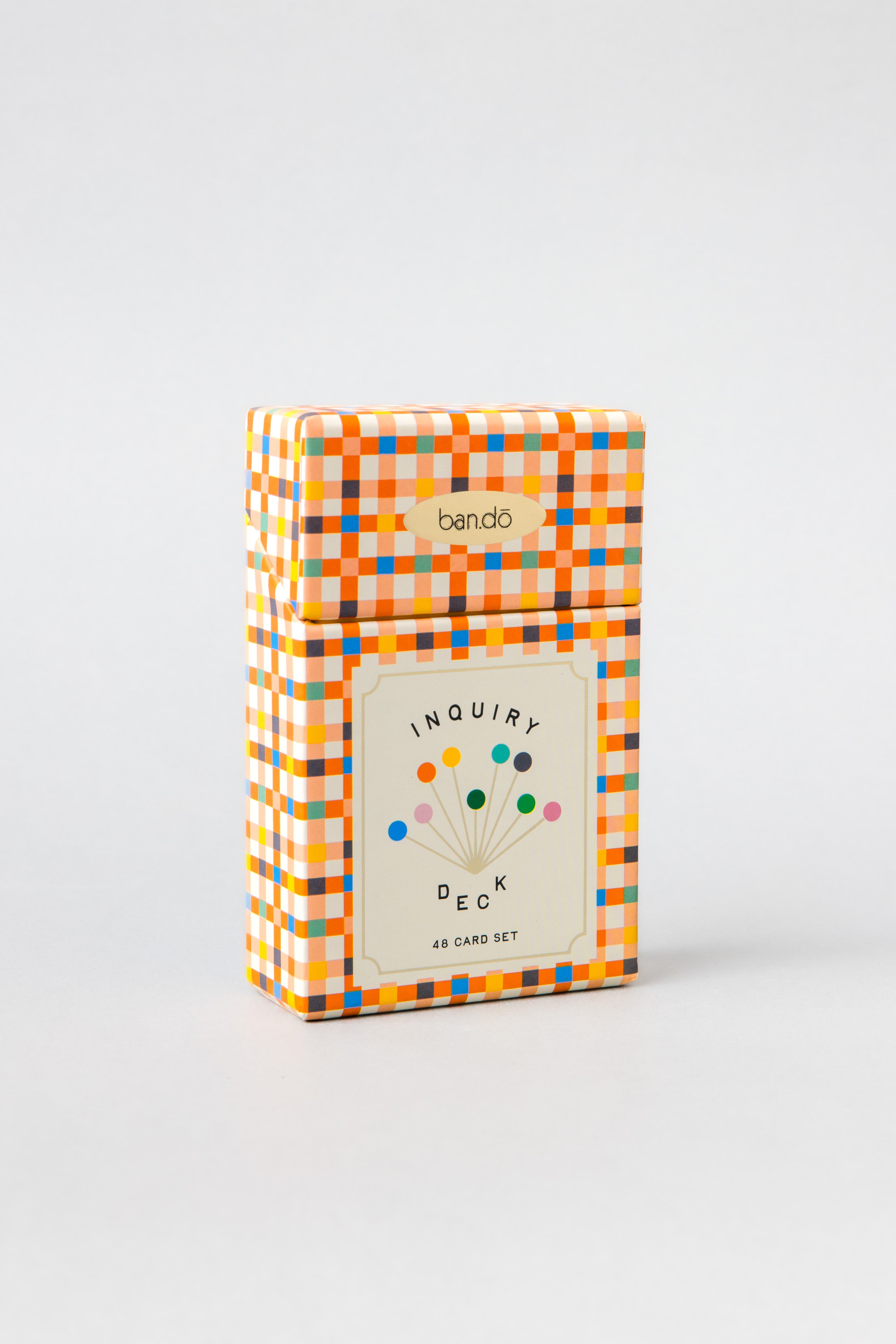 Inquiry Card Deck - Plaid