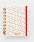 12 Month Large Planner - Bonjour Ivory