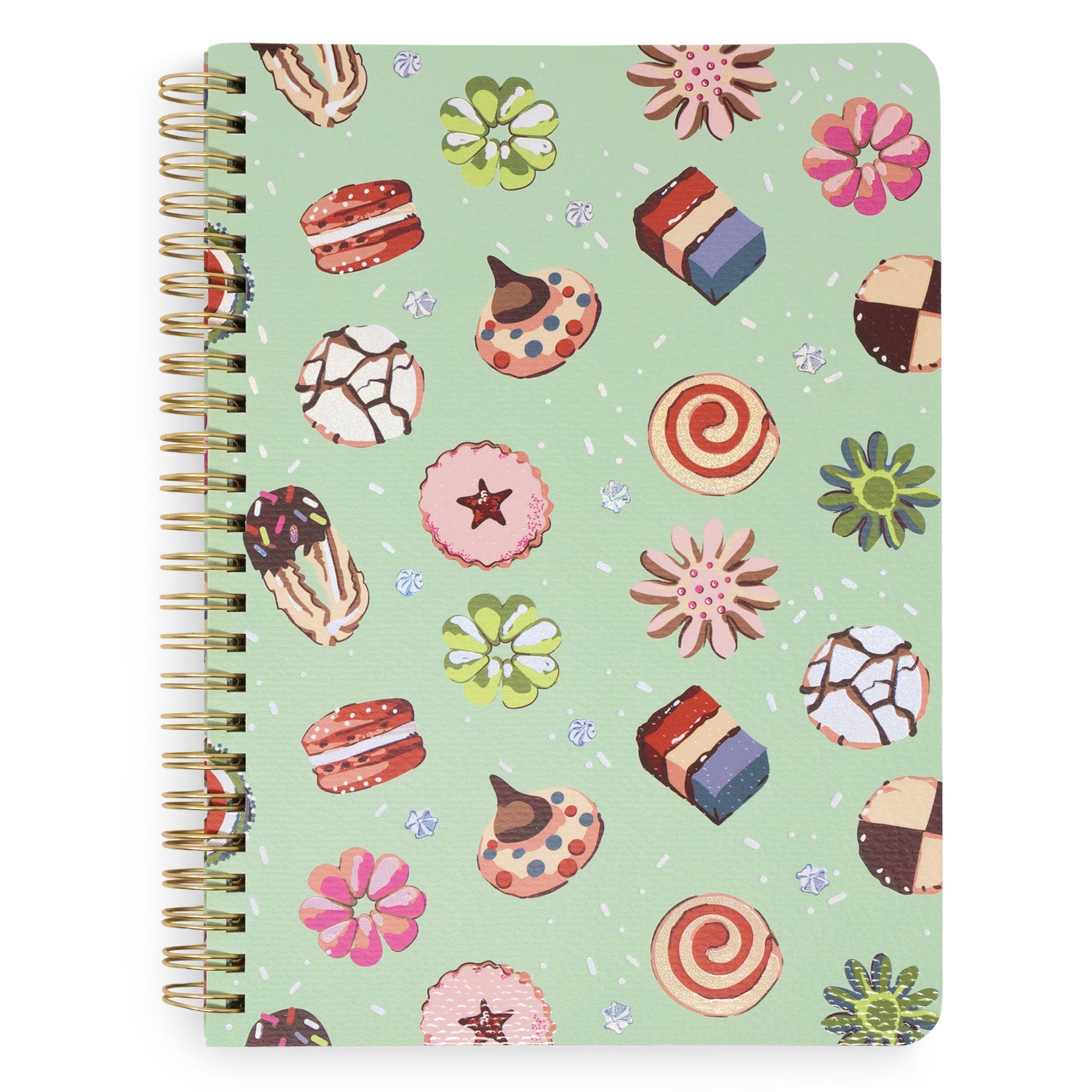 Small Spiral Notebook, Cookie Swap