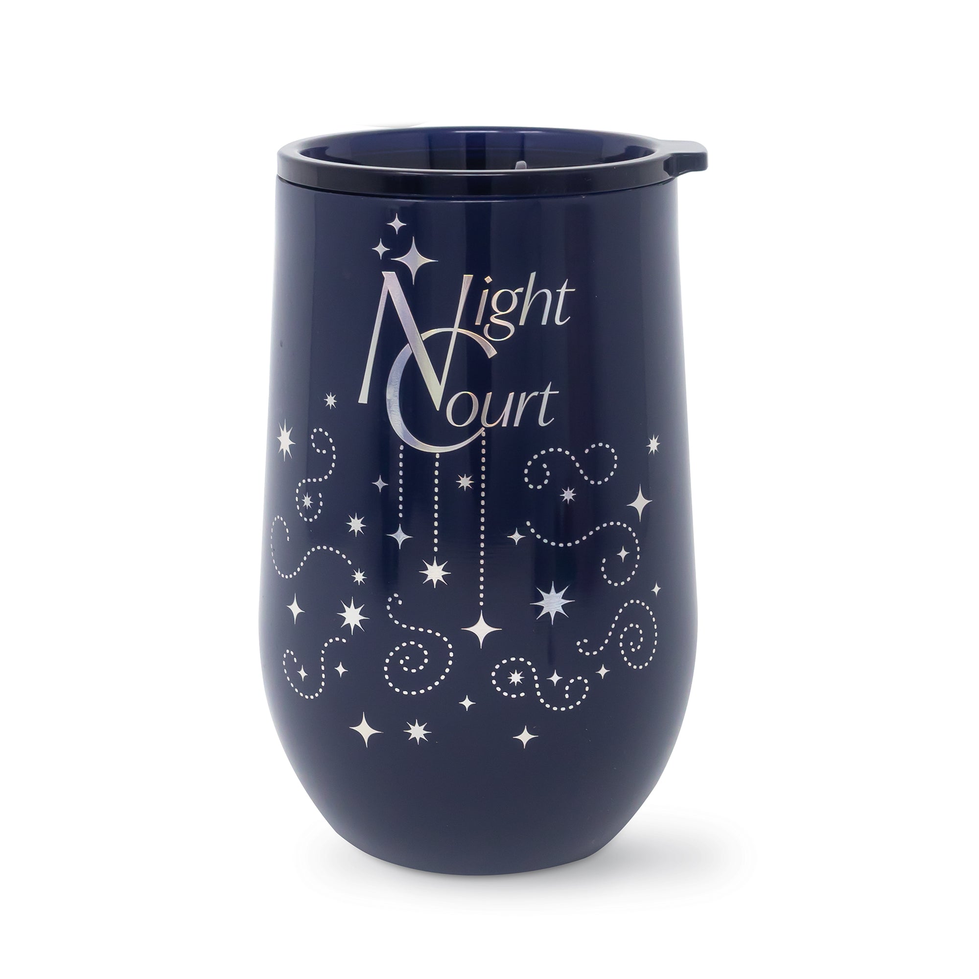 Stainless Steel Wine Tumbler, Night Court