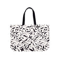 Large Canvas Book Tote, Painters Garden