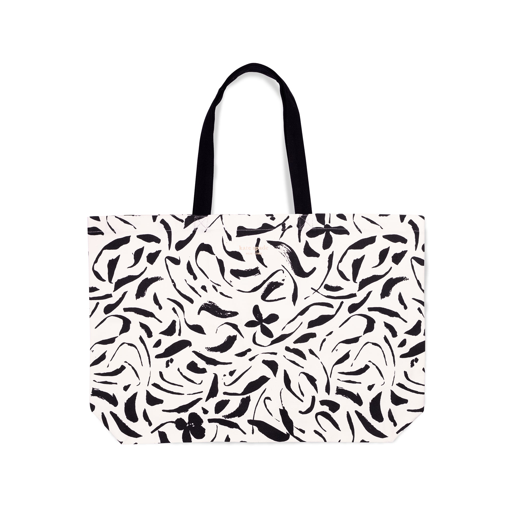 Large Canvas Book Tote, Painters Garden