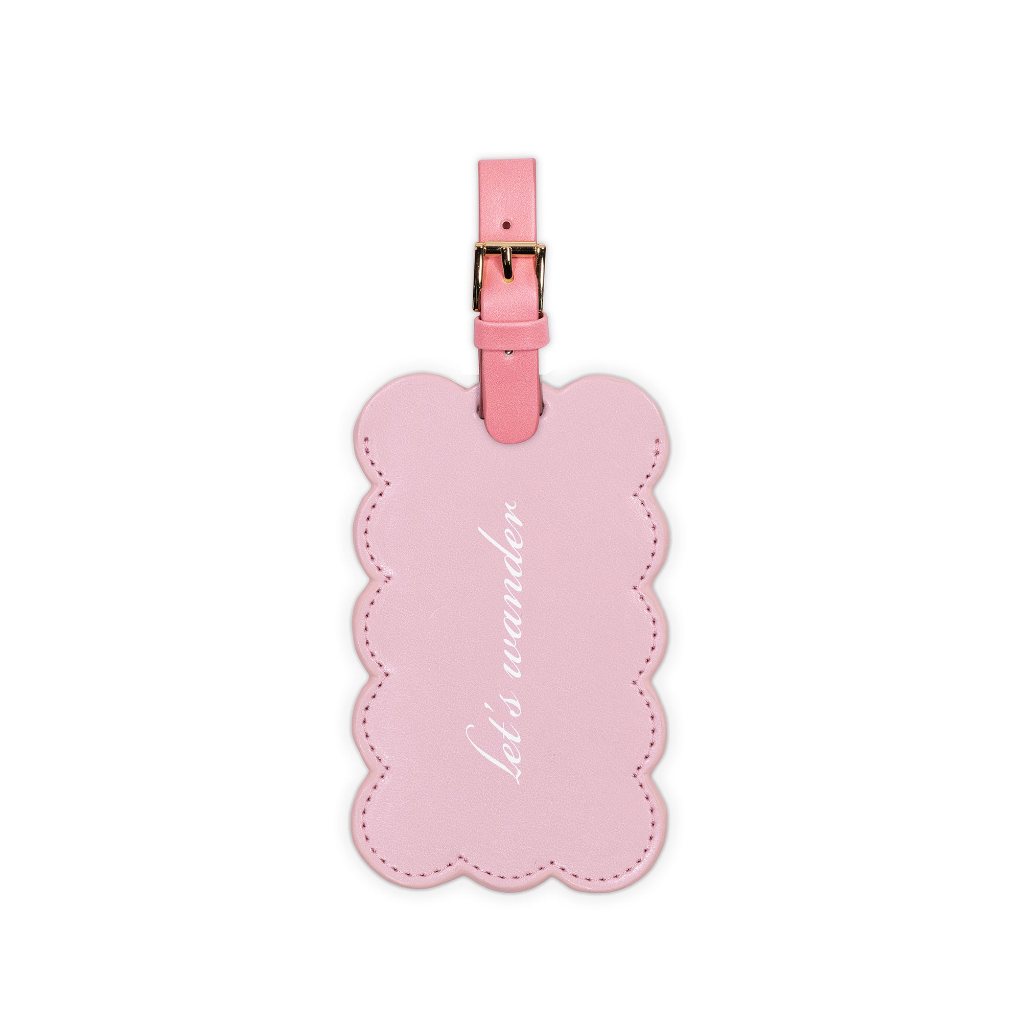 Luggage Tag, Let's Wander
