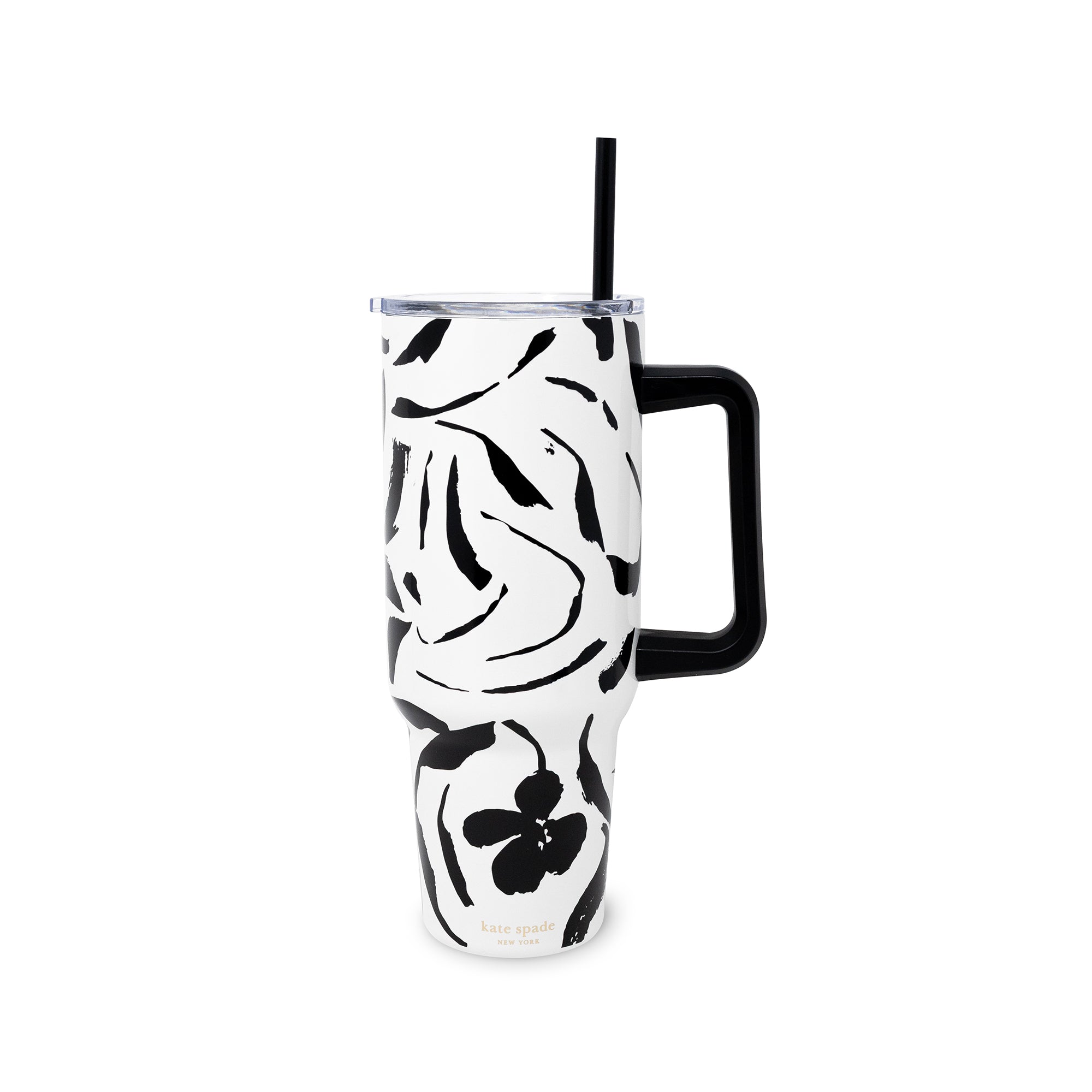 Stainless Steel 40 oz. Tumbler, Painters Garden