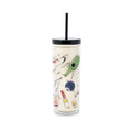 Acrylic Tumbler with Straw, New York Dream
