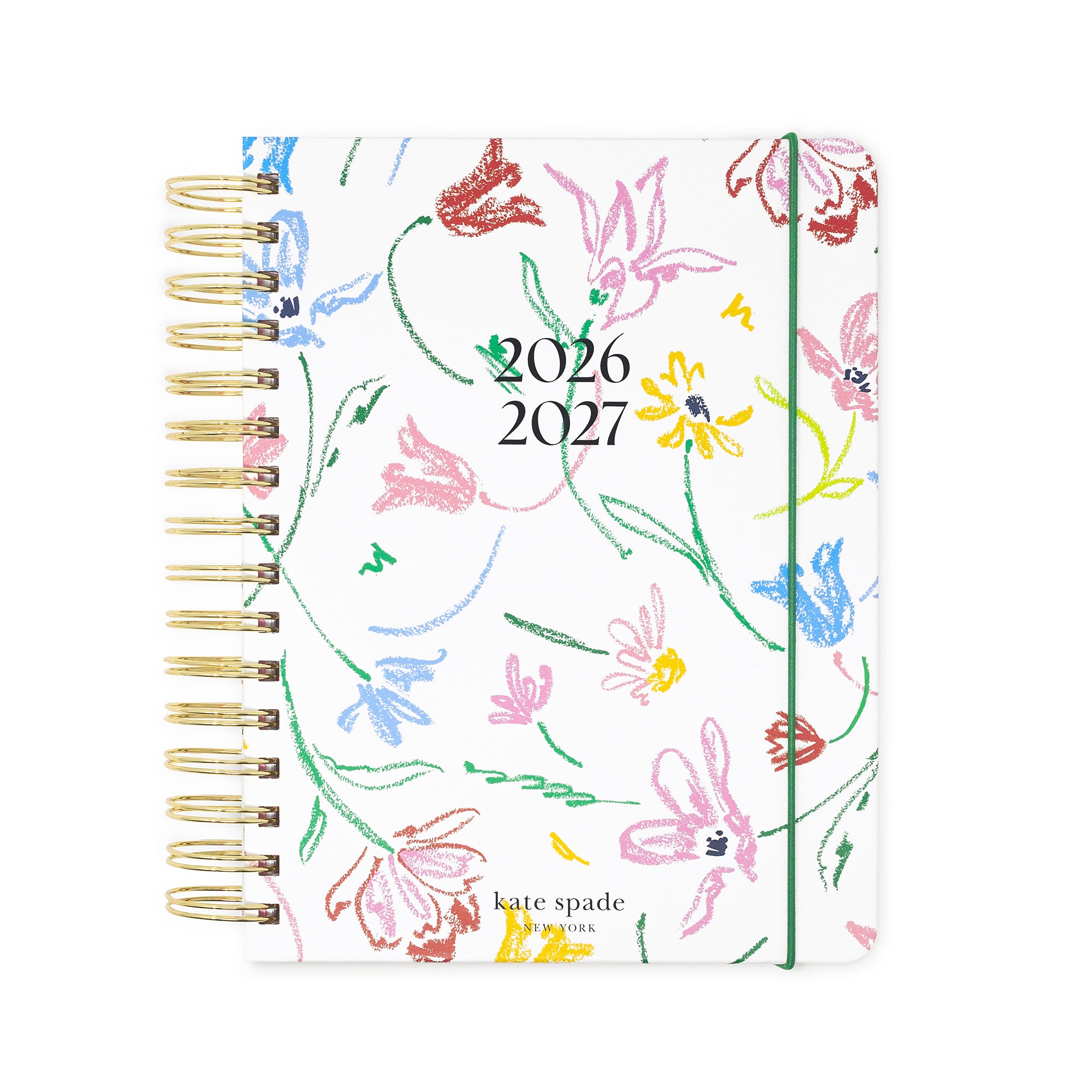 17 Month Large Planner, Joyful Garden