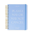 17 Month Large Planner, Cancel Plans