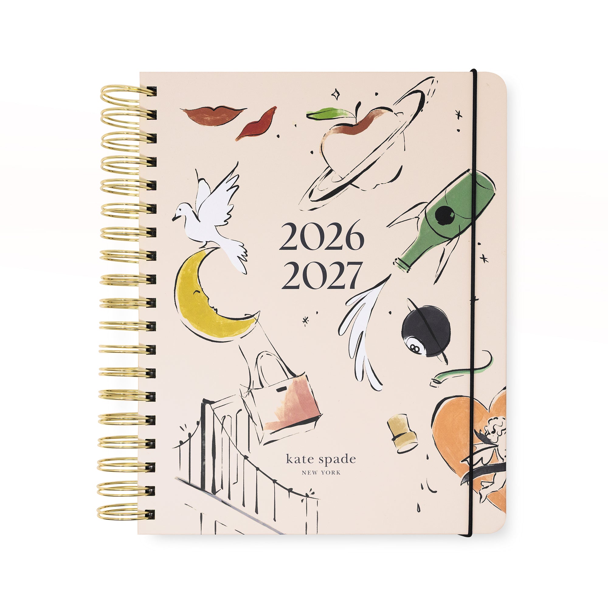 17 Month Mega Planner, New York Dream