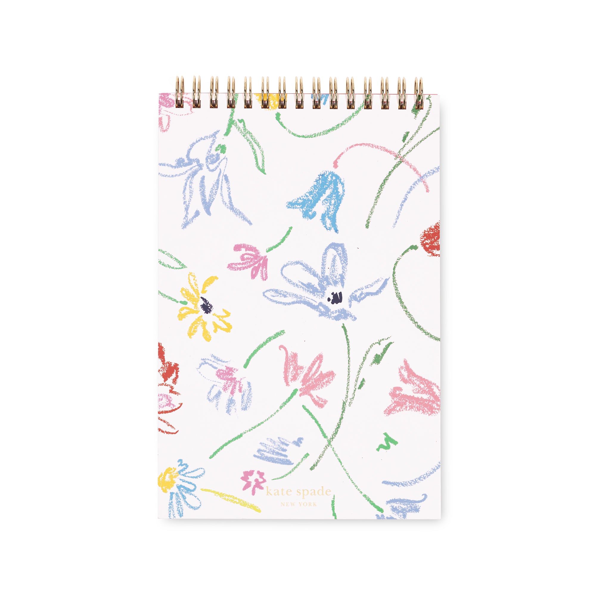 Small Top Spiral Notebook, Joyful Garden