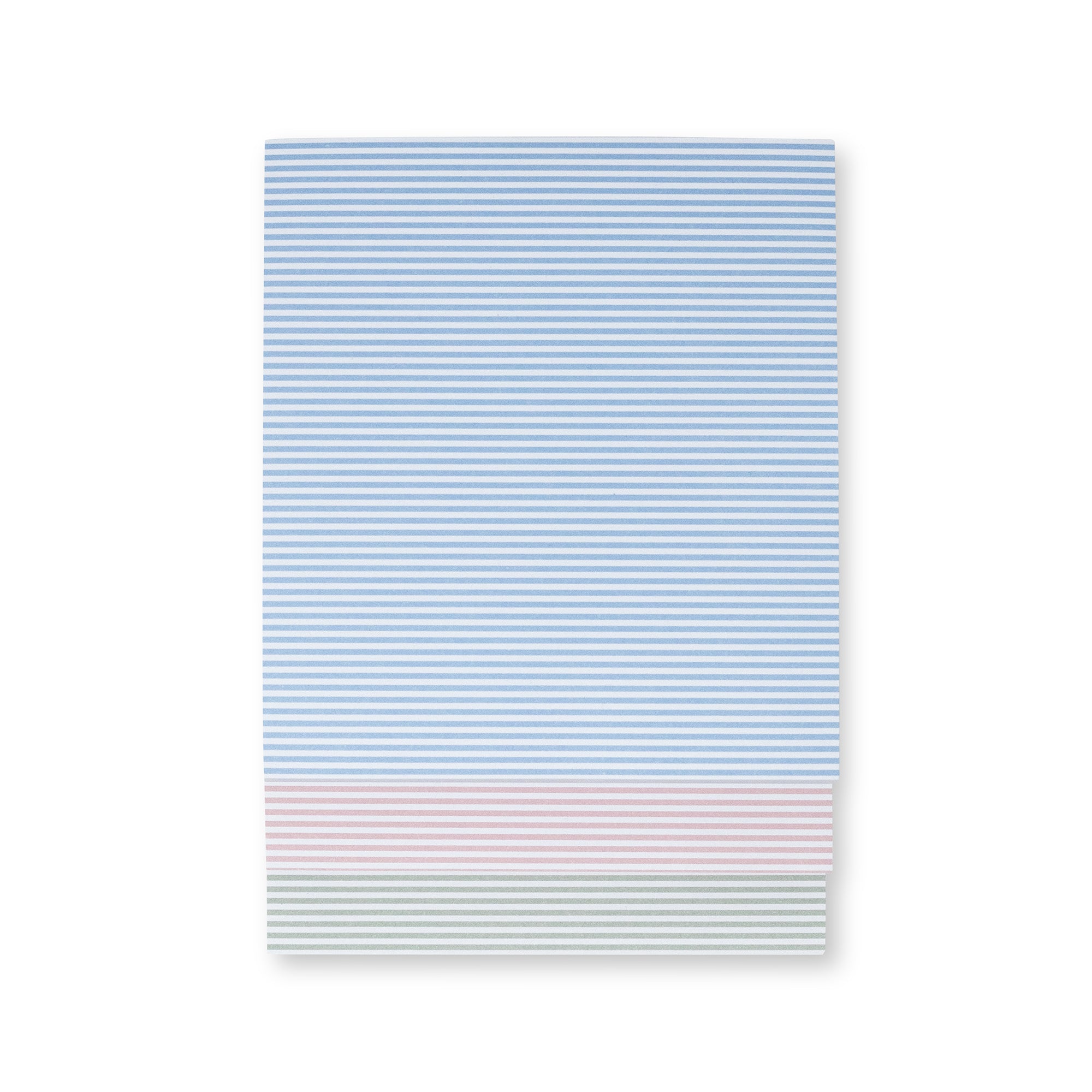 Stacked Notepad, Petite Stripe