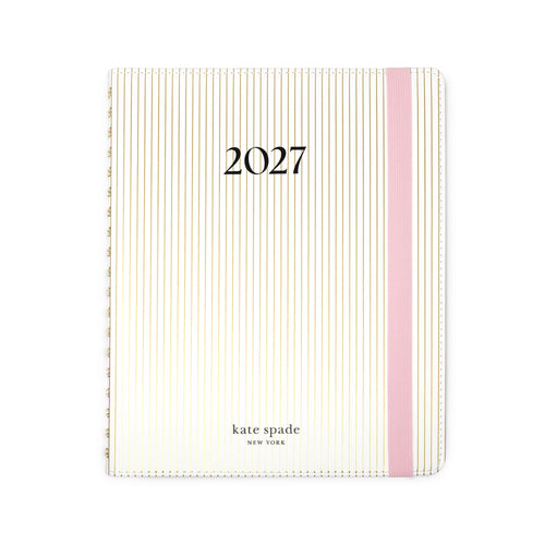 12 Month Planner - Mega (Leatherette) - GOLD PINST
