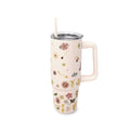 Tumbler with Straw - 30oz (Stainless) - BROOCH COL