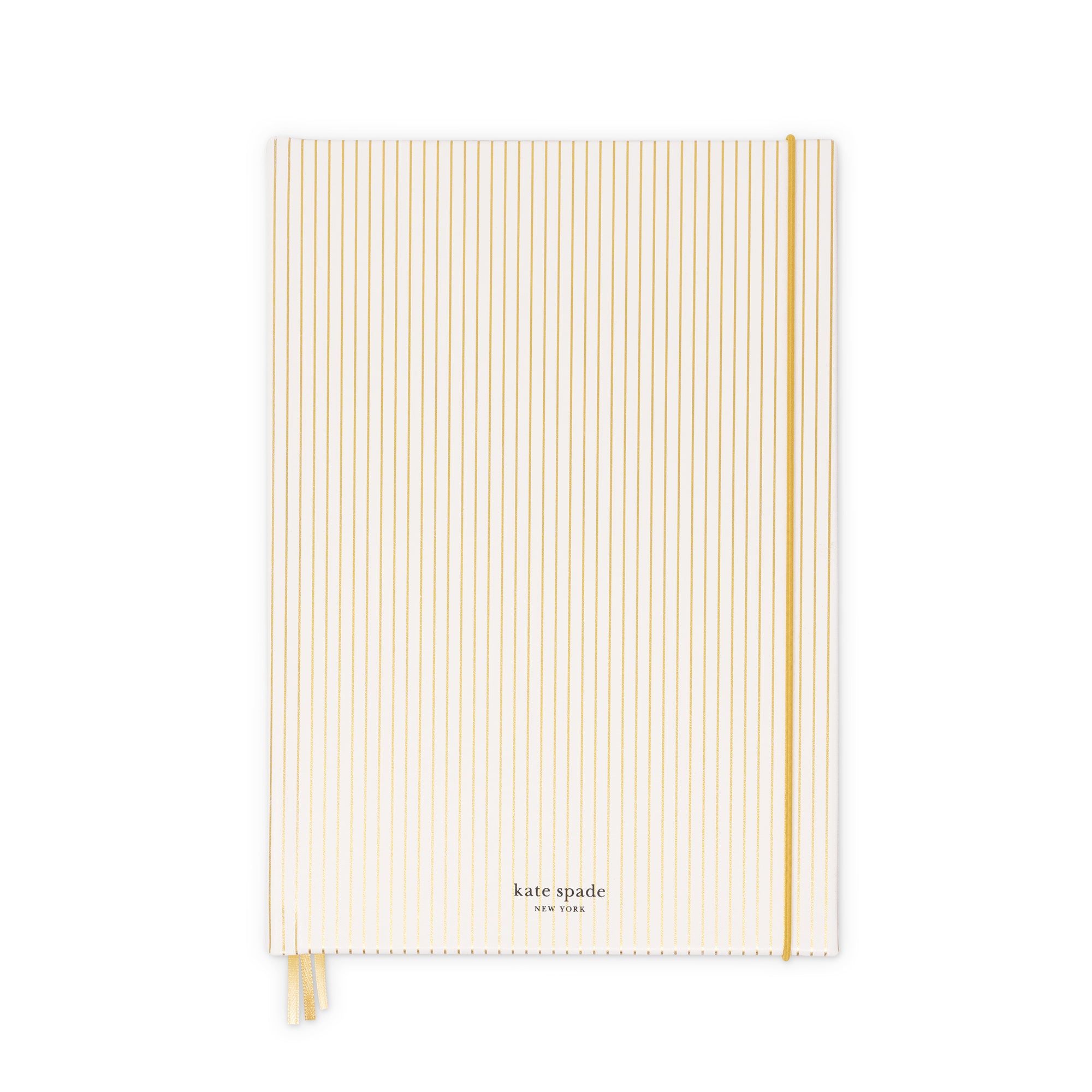 Journal - XL (Leatherette) - GOLD PINSTRIPE