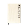 Celebration Planner - GOLD PINSTRIPE