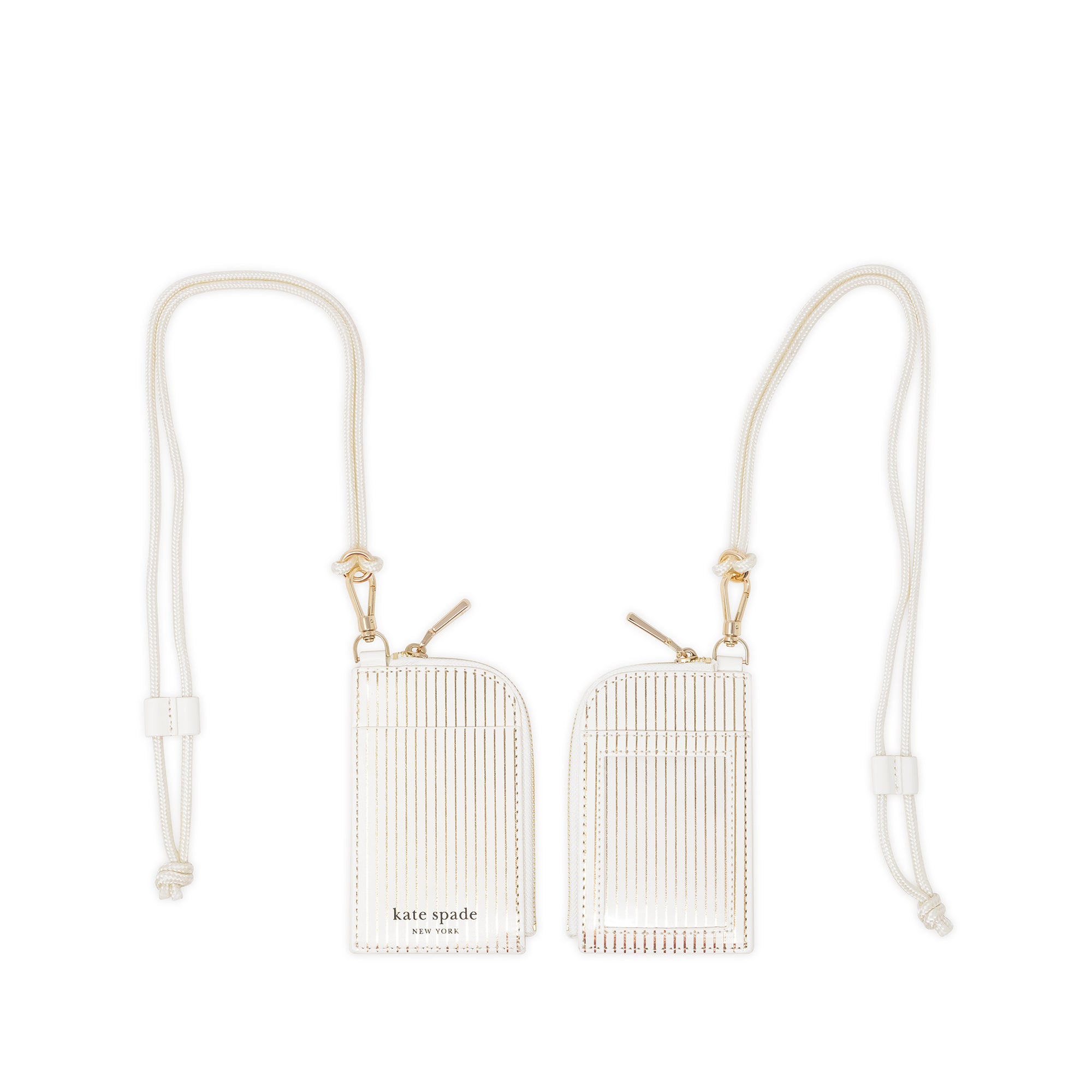 ID Lanyard - GOLD PINSTRIPE
