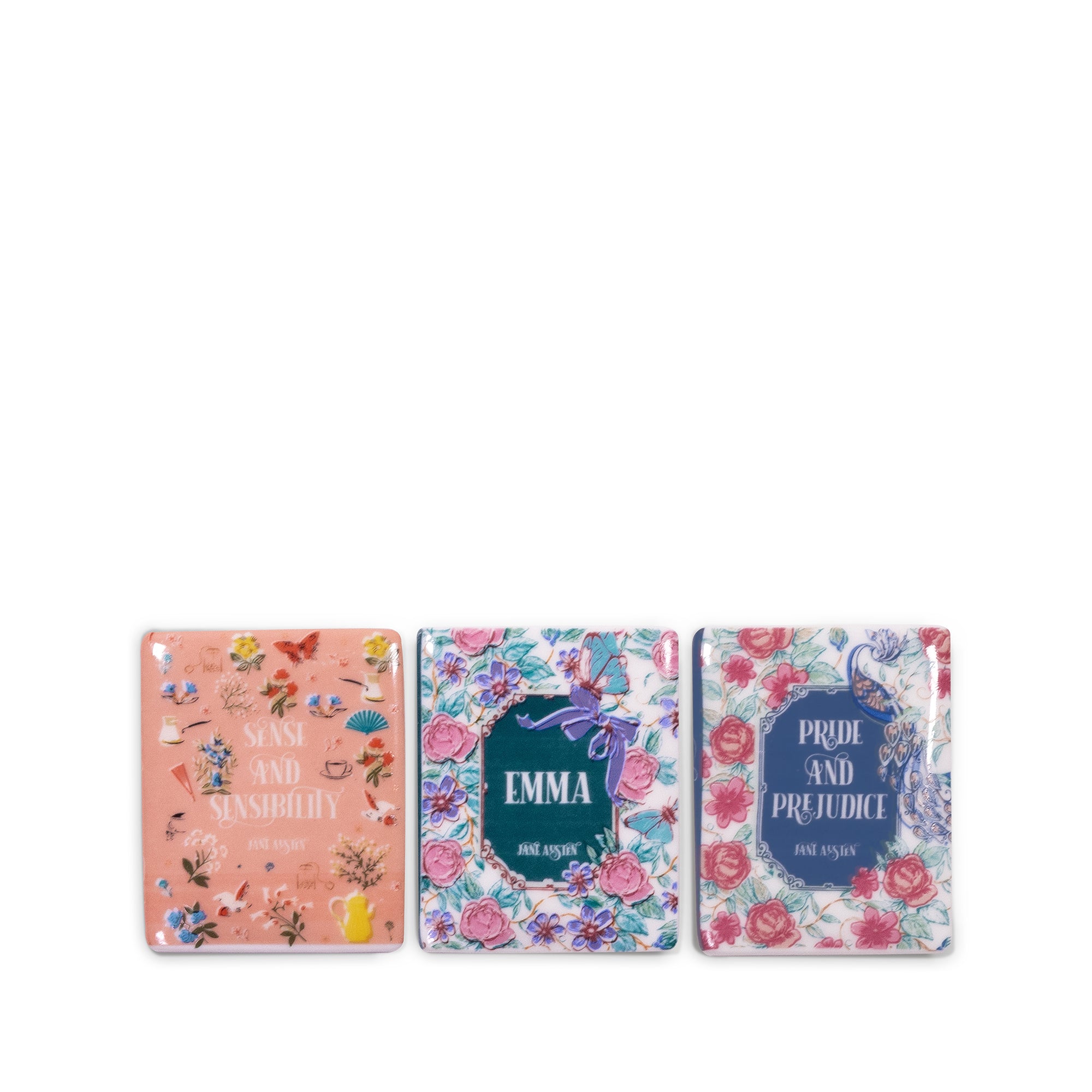 Book Magnet Set, Jane Austen