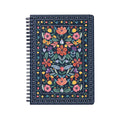 Mini Notebook, Folk Floral Multi