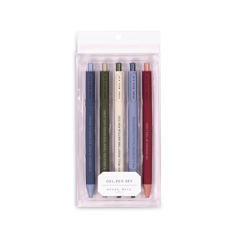 Gel Pen Set, Greater than the Highs and Lows