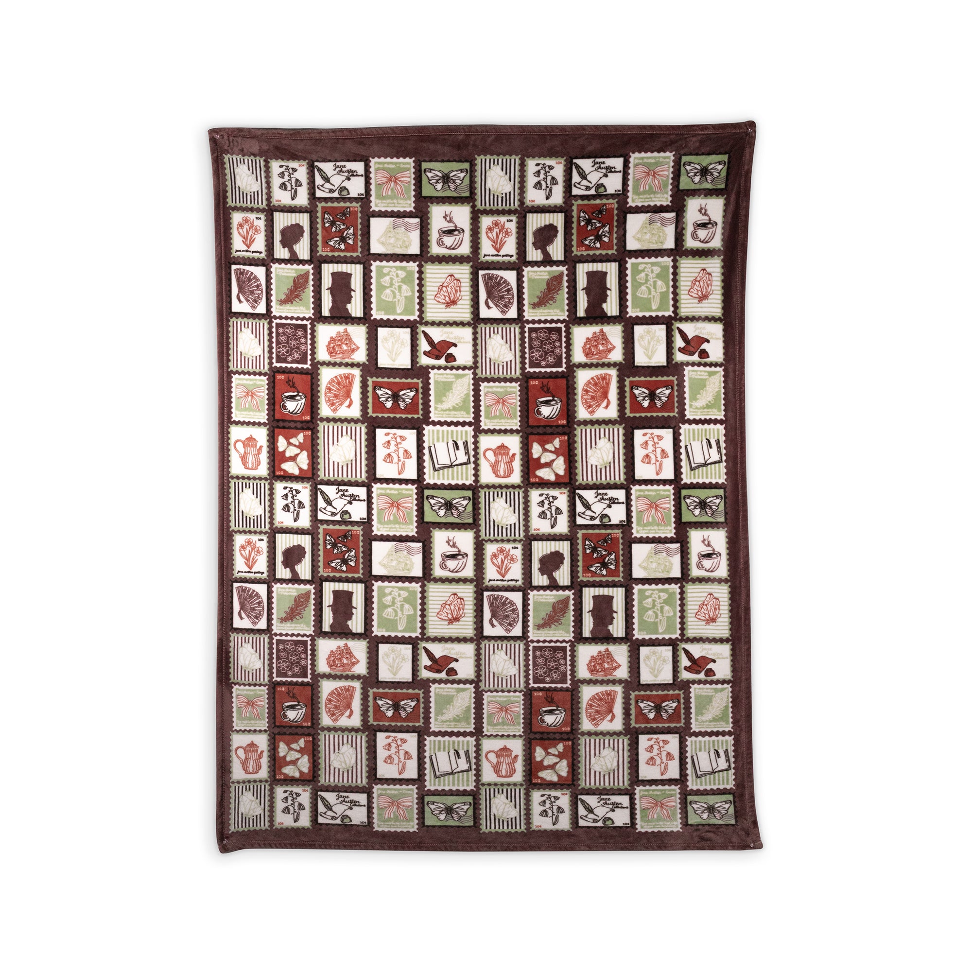 Cozy Blanket - Jane Austen Stamps
