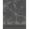 RPG Battle Grid Hexagon Graph Paper: Honeycomb Hex Tiles for Tactical Game Strategy Planning