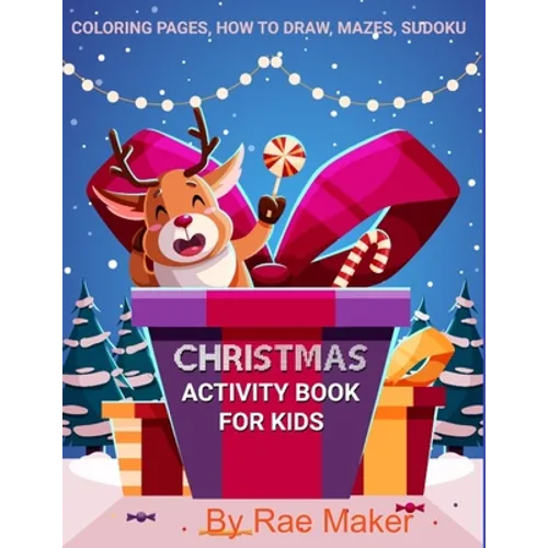 Christmas Activity Book for Kids