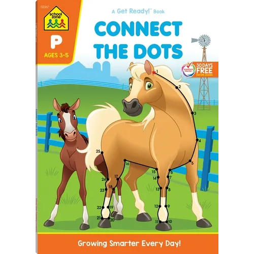 School Zone Connect the Dots Workbook