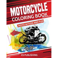 Motorcycle Coloring Book. Moto Action and Fun