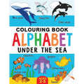 Under the Sea Colouring Book for Children: Alphabet of Sea Life: Ages 2-5