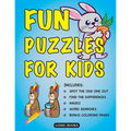 Fun Puzzles for Kids: Includes Spot the Odd One Out, Find the Differences, Mazes, Word Searches and Bonus Coloring Pages