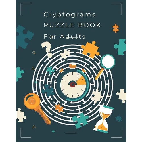 Cryptograms Puzzle Book for Adults: 400 Inspirational, Funny & Wise Large