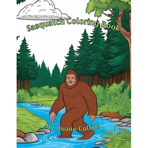Sasquatch Coloring Book