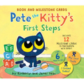 Pete the Kitty's First Steps: Book and Milestone Cards