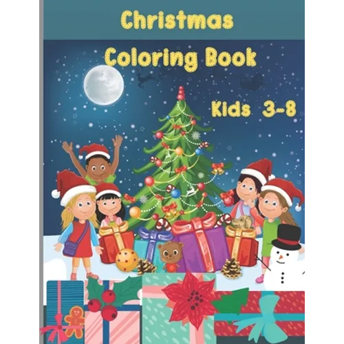 Toddlers Easy Christmas Coloring Book: Simple Fun Large Image for kids age between 3-8.