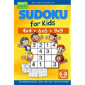 Sudoku for Kids 4x4 - 6x6 - 9x9 180 Sudoku Puzzles - Level: very easy - with solutions