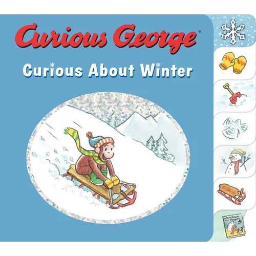 Curious George Curious about Winter: A Winter and Holiday Book for Kids