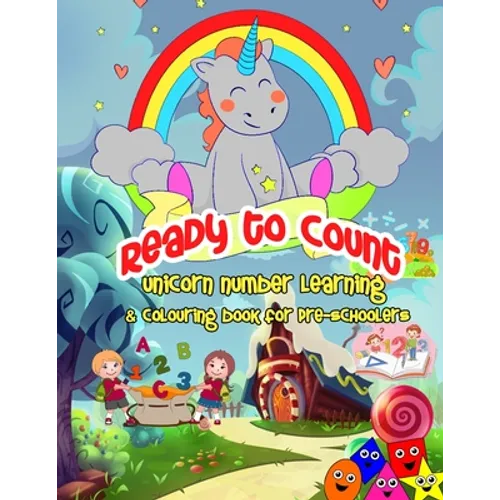 Ready To Count: Unicorn Maths Activity Book for Toddlers and Preschoolers: Maths activity book for toddlers and preschoolers