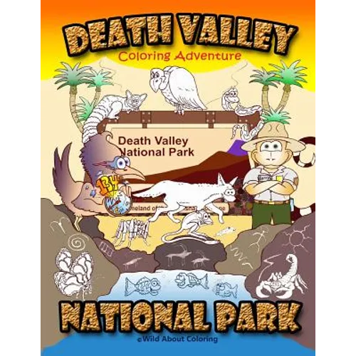 Death Valley National Park Coloring Adventure