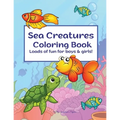 Sea Creatures Coloring Book