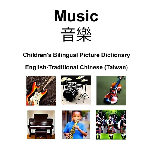 English-Traditional Chinese (Taiwan) Music / 音樂 Children's Bilingual Picture Dictionary