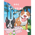 Dog Coloring Book Age 4-8