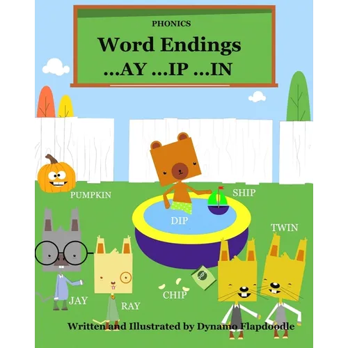 Phonics word endings AY, IP, IN