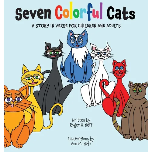 Seven Colorful Cats