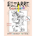 Bizarre: Coloring Book: Abstract Shapes, Wondrous Figures, and Artistic Shadows.