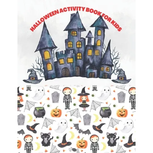 Activity book for kids: I Spy Halloween Book for Kids