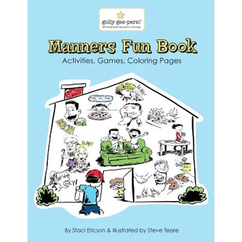 Manners Fun Book: A fun workbook with activities for pre-k through elementary school years